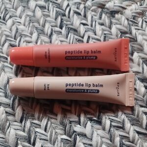 Spa Life Peptide Lip Balm Set - Watermelon Sugar and Iced Latte